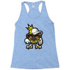 hop hop bear Racerback Tank