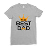 The Best Dad Ladies Fitted T-Shirt