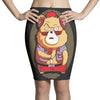 brown bear Pencil Skirts