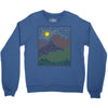 mountain line Crewneck Sweatshirt