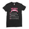 welder's wife Ladies Fitted T-Shirt