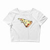 Pizza Slice Crop Top
