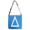 prism a triangle design graphic baseball jersey Adjustable Strap Totes