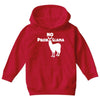 no prob llama funny llama Youth Hoodie