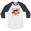 Michelangelo David Bubble Gum 3/4 Sleeve Shirt
