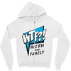 WTF! WİTH THE FAMILY Zipper Hoodie