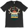 Hunting Season Retro Color 80s Style T-Shirt