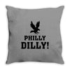 Philly Dilly Throw Pillow