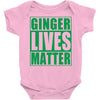st patrick's day ginger lives matter Baby Onesie