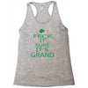 keep calm ireland Racerback Tank