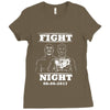 Fight Night Ladies Fitted T-Shirt