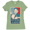 Supreme Leader Un, Kim Jong Un Parody Ladies Fitted T-Shirt