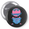 happy outdoors   porky roebuck Pin-back button