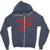 movie t shirt inspired by the film   dodgeball Zipper Hoodie