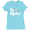 the dogfather dalmatian white Ladies Fitted T-Shirt