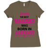 The Best Grammy Was Born In January Ladies Fitted T-Shirt