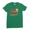 beer pong Ladies Fitted T-Shirt