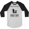 father and son riding partners for life 3/4 Sleeve Shirt