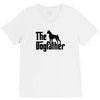 the dogfather boxer V-Neck Tee