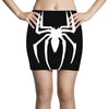 spiderman white logo Mini Skirts