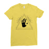 Triangle Ladies Fitted T-Shirt