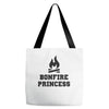 Bonfire Princess Tote Bags