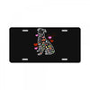 colorful boxer License Plate
