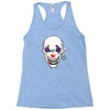 evil clown Racerback Tank