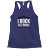 i rock the house Racerback Tank