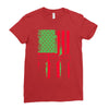 fist raised and proud! Ladies Fitted T-Shirt