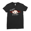 July Peeking Out Baby Boy in Spanish Ladies Fitted T-Shirt
