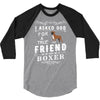 true friend (boxer) 3/4 Sleeve Shirt