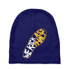 running we kick asphalt Baby Beanies