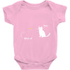 black cat magic Baby Onesie