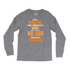 all men are created equal but only the best are born in january 1 Long Sleeve Shirts