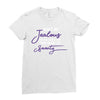 don't be jealous just because i look this good at seventy black Ladies Fitted T-Shirt