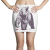 bear block Mini Skirts