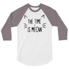 meow 3/4 Sleeve Shirt