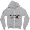 ride the wave Zipper Hoodie