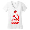 cccp Women's V-Neck T-Shirt