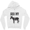kiss my ass Zipper Hoodie