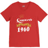 queens are born in 1960 V-Neck Tee