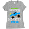 monster truck shirt for boys toddlers Ladies Fitted T-Shirt