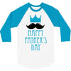 happy father's day 2 3/4 Sleeve Shirt