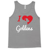i love goldens Tank Top