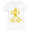 jelly time banana Ladies Fitted T-Shirt