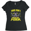 this isn't even my final form Women's Triblend Scoop T-shirt