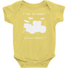 i'm a drummer please shout Baby Onesie