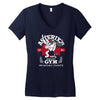 gallic gym Women's V-Neck T-Shirt