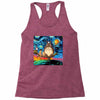 Totoro Van Gogh Parody Racerback Tank